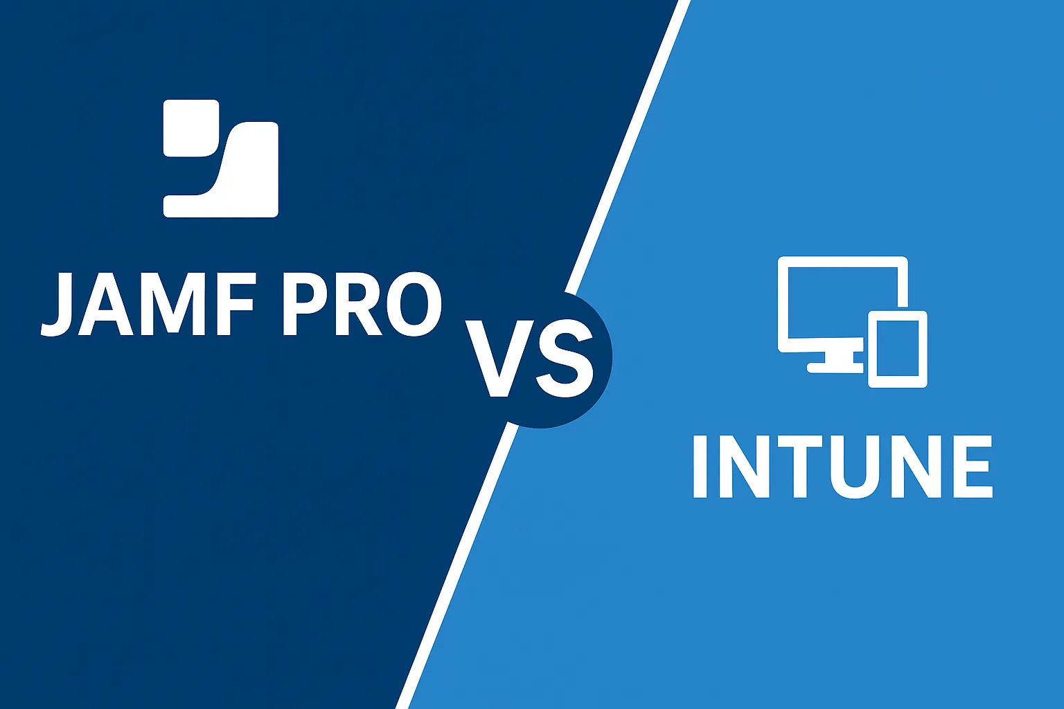 Jamf Pro vs Microsoft Intune for Mac Management: UK Business Guide 2025