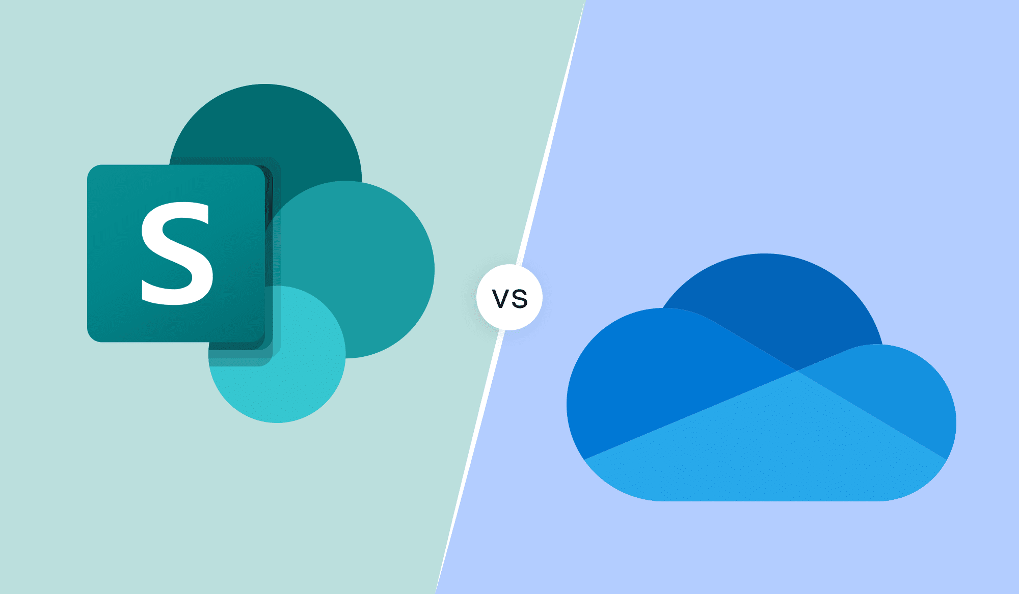 What is the difference between Onedrive and Sharepoint?