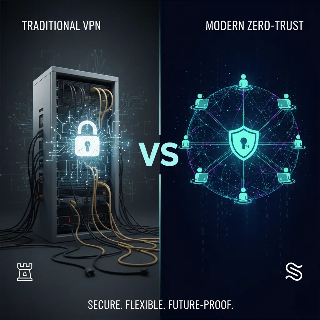 Traditional VPNs vs Tailscale and Twingate: Which Remote Access Model Fits Your Business?